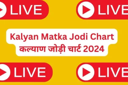 Kalyan Jodi Chart 2024