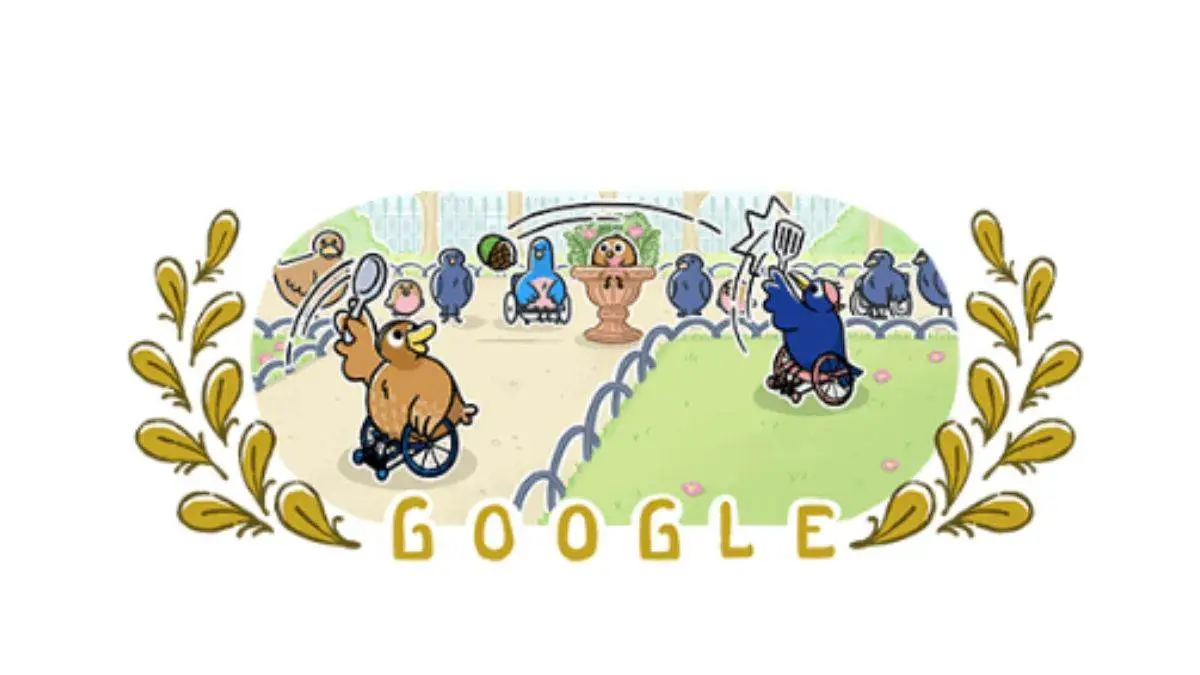 Paralympics 2024 Google Doodle